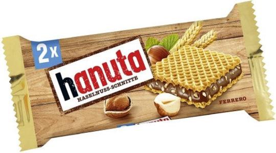 Hanuta Wafers Filled with Hazelnut Creme (2s) Deals Online
