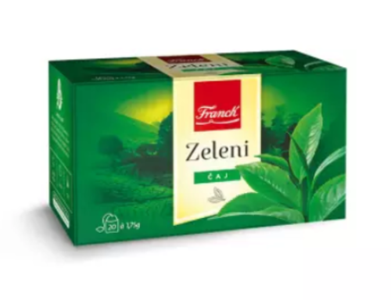 Green Tea (Franck) 20 tea bags, 1.75g Best Seller For Sale