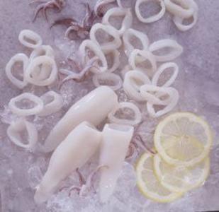 Great Gourmet Squid - Tubes and Tentacles, Clean, (2 x 2.5 lb packs) Free Shipping Classic