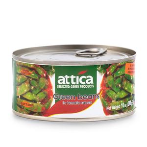 Green Beans in Tomato Sauce (Attica) 10 oz For Nice Cheap Online