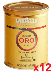Ground Coffee 100 percent Arabica Qualita Oro (Lavazza), CASE 12x250g Websites Online