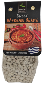 Greek Medium Beans (Voion) 400g (14 oz) Clearance Pices