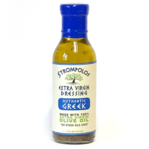 Greek Salad Dressing (Strompolos) 12oz Cheap Sale Really