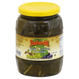 Grape Leaves (Sahtein) 2 lb Jar, DR.WT. 16 oz (454g) Outlet The Cheapest