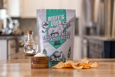 Hand Crafted Salt, Vinegar & Tallow Potato Chips Buy Cheap Big Discount