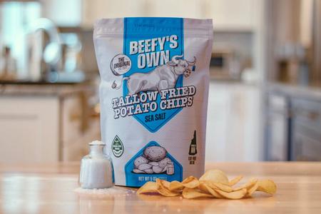 Hand Crafted Sea Salt & Tallow Potato Chips Outlet 2025 Unisex