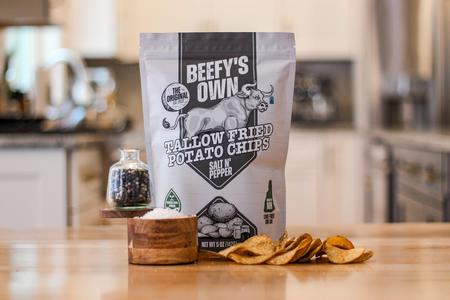 Hand Crafted Salt N' Pepper Tallow Potato Chips Popular Sale Online