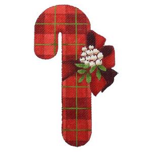 Red Checkered Candy Cane Clearance Newest