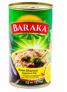 Eggplant Dip, Baba Ghanouj (Baraka) 13 oz Sale Low Pice Fee Shipping