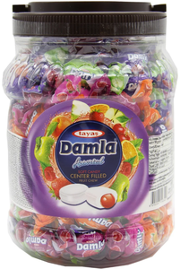Damla Center Filled Soft Candy (Tayas) 850g (29.98 oz) Outlet New