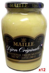 Dijon Mustard (Maille) CASE (12 x 13.4oz (380g))  Label may read HOT Best Pices Sale Online