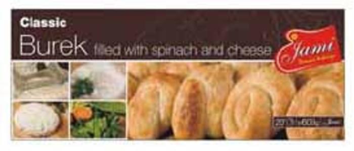 Classic Burek with Spinach and Cheese, 600g Outlet Cheap Authentic