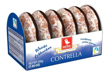 Contrella Classic Lebkuchen (Weiss) 7.05 oz Official