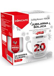 DonCafe Coffee, 2x200g and 1 Coffee Cup, Gift Pack Wide Range Of Online