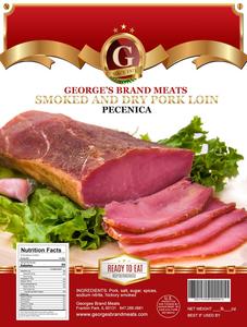 Dry Pork Loin, Pecenica (George's) approx. 1.0 lb Buy Cheap Best Pices