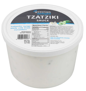 Cucumber Sauce, Tzatziki (Gyro Sauce) 3.75 lb (1.7 KG) Low Shipping Fee Online