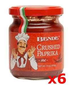 Crushed Paprika, (Like Eros Pista) - Hot (Bende) CASE (6x210g) Online Shop From China