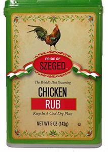 Chicken Rub Seasoning (szeged) 5 oz 2025 New