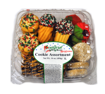 Christmas Cookie Assortment (Leonard Bakery) 16 oz (454g) Outlet Find Great