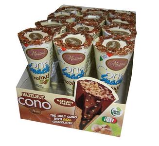 Cono Snack Hazelnut Cream (Messori) CASE (12 x 0.9 oz) Real Sale Online