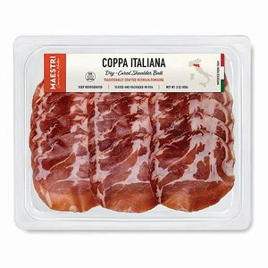 Coppa Italiana, Dry-Cured Shoulder Butt (Maestri) 3 oz Outlet Visit