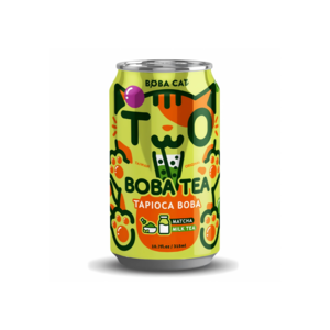 Boba Cat Matcha Milk Tea 315 ml Comfortable Online