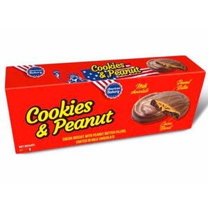 American Bakery Cookies & Peanut 96 g Cheap Low Pice