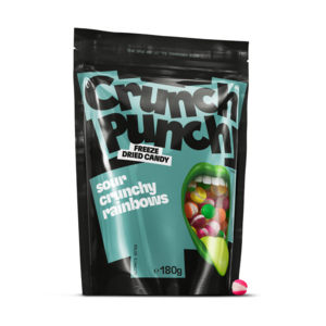 Crunch Punch Freeze-Dried Sour Crunchy Rainbows 180 g Discount Classic