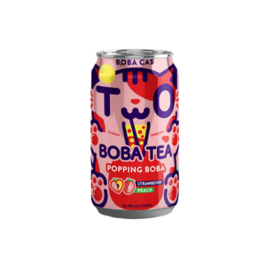 Boba Cat Strawberry Peach Tea 320 ml Visit