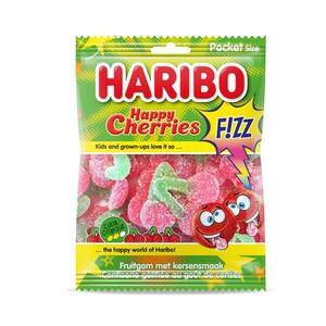 Haribo Happy Cherries Fizz 70 g Free Shipping Fashion Style