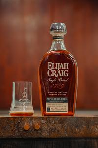 Elijah Craig Single Barrel Bourbon 120.2 proof - Selected by Seelbach's Free Shipping Top Quality