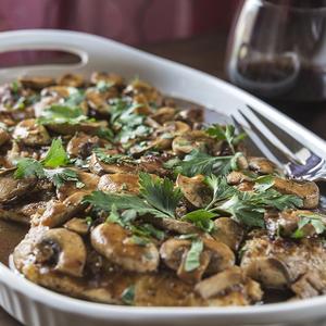 Chicken Marsala Pay With Visa