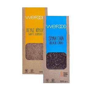 Wefood Siyah Chia 300 gr   Beyaz Kinoa 300 gr Wiki Cheap Online