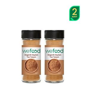 Wefood Organik Seylon Tarçın Tozu 45 gr 2'li 2025 Cheap Pice
