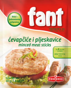 Fant Seasoning Mix for Minced Meat Sticks, Cevapcice, 1.4oz Discounts Sale Online