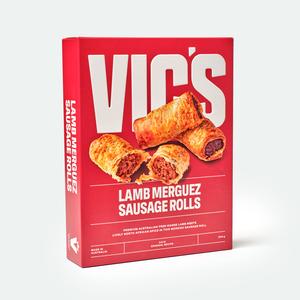 Lamb Merguez Sausage Rolls 125g x 4 Pieces Cheap Shop