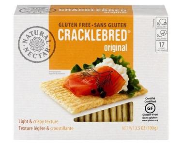 Gluten Free Cracklebred - Original (Natural Nectar) 3.5 oz (100g) Free Shipping Low Pice