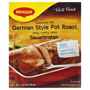 German Style Pot Roast, Sauerbraten Mix (Maggi) 46g Outlet Best Place