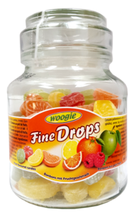 Fine Drops Fruit Flavored Candies (Woogie) 10.58 oz (300g) Jar Buy Cheap Extremely