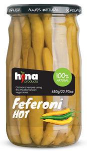 Feferoni Peppers-Hot (HINA) 720ml Discount Recommend