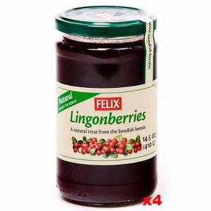 Felix Lingonberries Jam, 14.5-Ounce Bottles (Pack of 4) Outlet The Cheapest