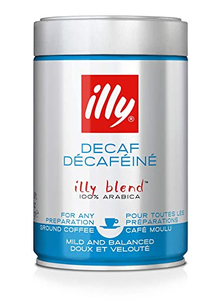 Espresso Coffee Decaffeinated - Fine.Grind (illy) 8.8oz(250g)-DECAF Outlet Low Pice Fee Shipping