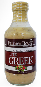 Farmer Boy LITE Greek Dressing, 16 oz Wholesale Pice Cheap Pice