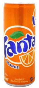 Fanta Orange, .33L can Clearance Outlet