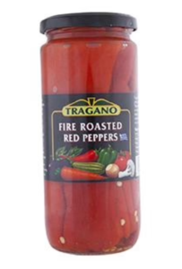 Fire Roasted Red Peppers (Tragano) 480g Sale Discount