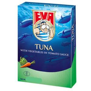 Eva Tuna Fillets with Vegetables in Tomato Sauce, 3.5 oz (100g) Factory Outlet Cheap Pice