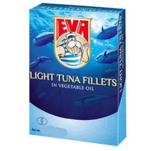 Eva Tuna Fillets in Vegetable Oil, 3.5 oz (100g) Best Wholesale