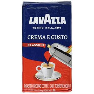 Espresso Crema and Gusto (Lavazza) Ground Coffee, 8.8oz (250g) Sale Cheap Online