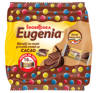Eugenia Cacao Biscuit with Cacao, 360 g (10 x 36 g)-brown bag Sale Outlet