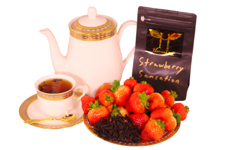 Strawberry Sensation Black Tea Cheap Sale Supply